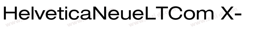 HelveticaNeueLTCom X字体转换
